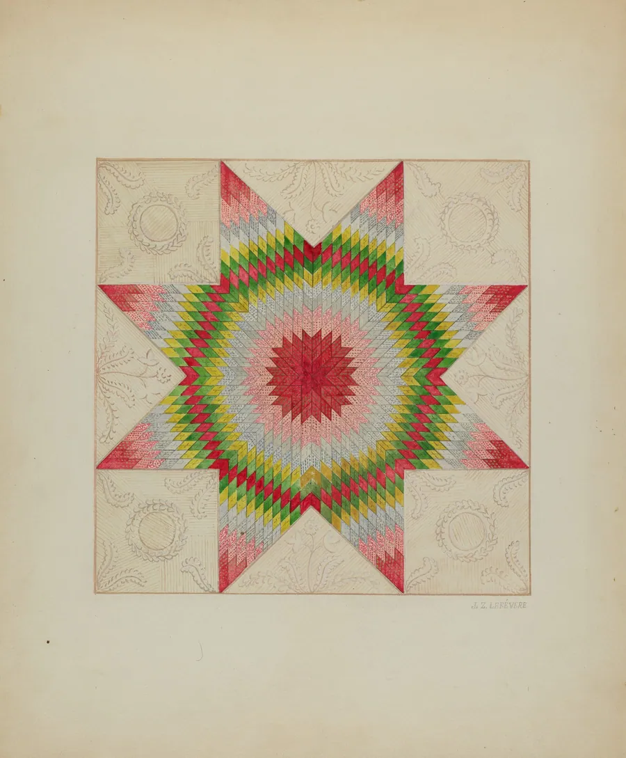 Patchwork Quilt by Jules Lefevere