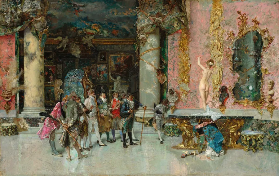 The Choice of a Model by Mariano Fortuny Marsal