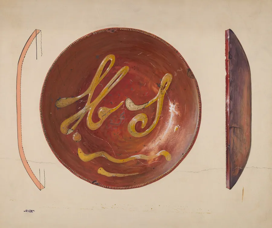 Pie Plate by Elmer Weise