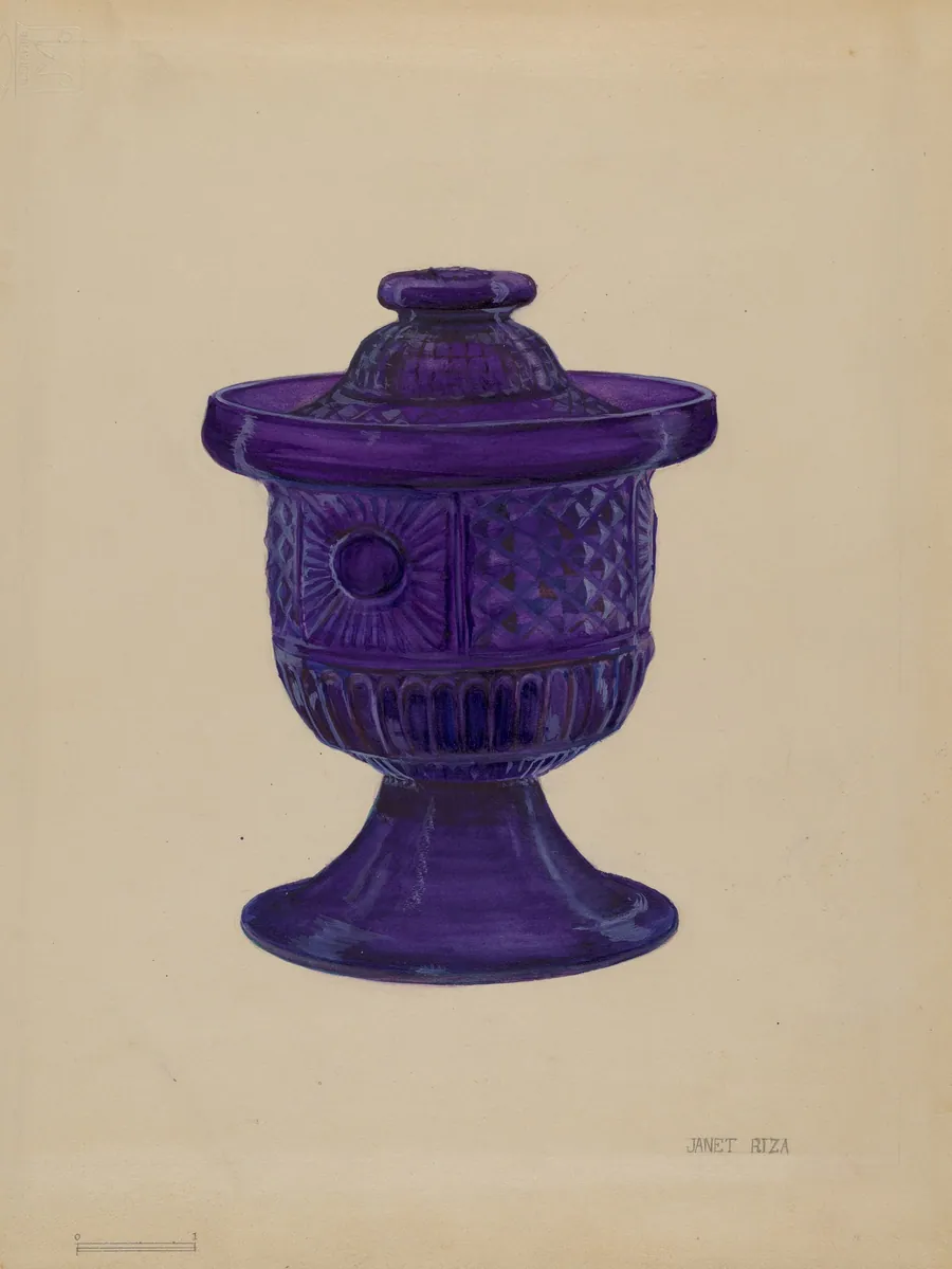 Sugar Bowl with Cover by Janet Riza