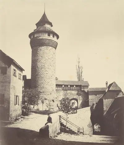 Der Runde Turm und der Festung in Nürnberg (The Round Tower and Fortress in Nuremberg)
