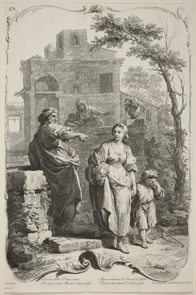Abraham Dismissing Hagar