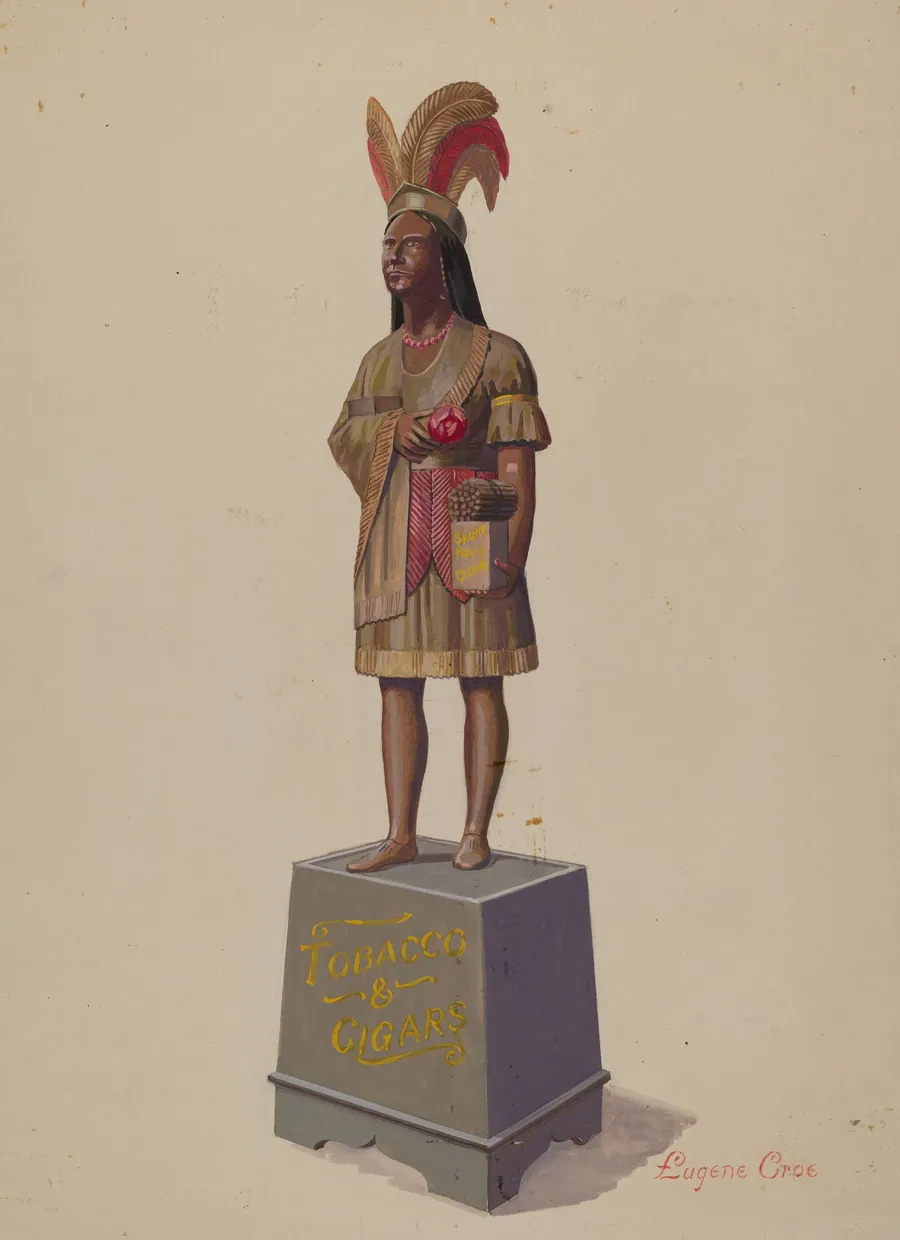 Tobacco Store Figure by Eugene Croe