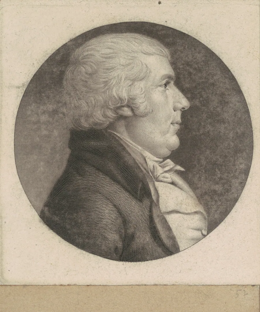 James Riddle by Charles B. J. Févret de Saint-Mémin