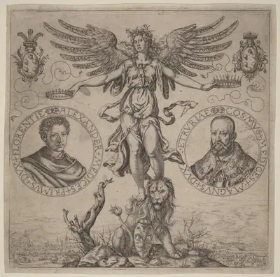 Alexander de Medicis and Cosmo de Medicis