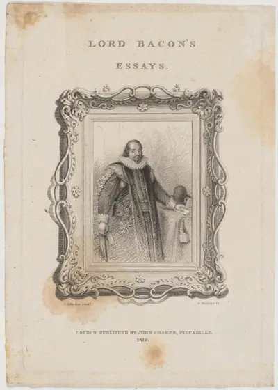 Lord Bacon's Essays - Title Page