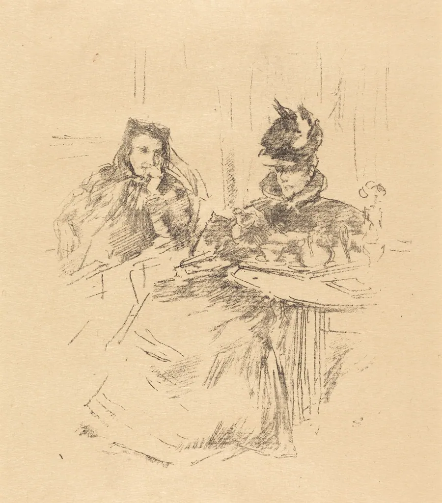 Afternoon Tea by James McNeill Whistler