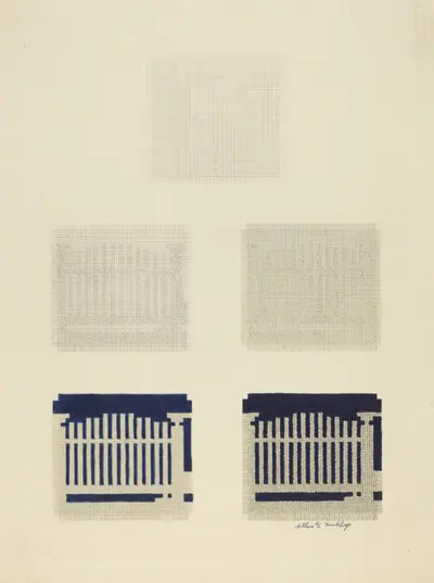 Chart of Coverlet Thread Construction