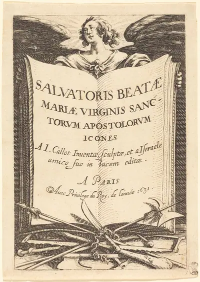 Frontispiece for "The Large Apostles"