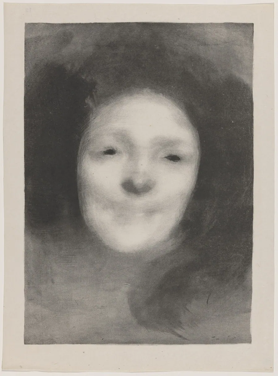 Étude de femme (Study of a Woman) by Eugène Carrière
