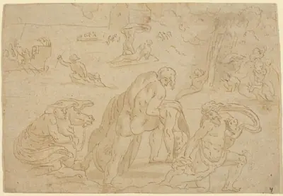 The Deluge, from the Loggia of the Vatican