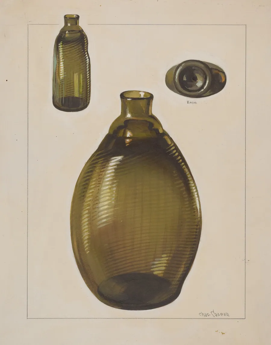 Flask (Pitkin Type) by Charles Caseau