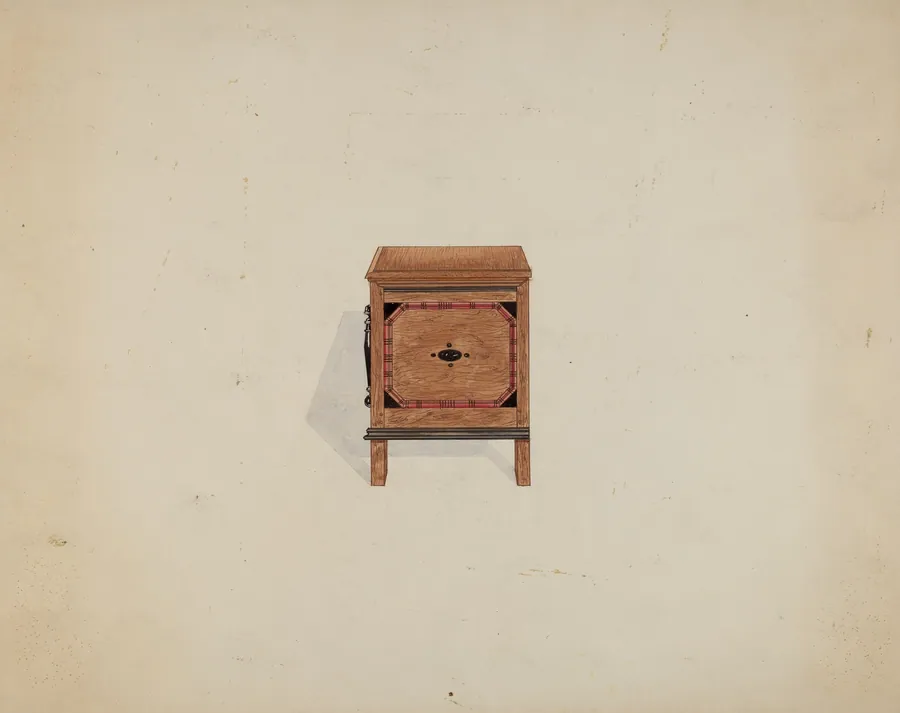 Side View of Blanket Chest by Martin Partyka