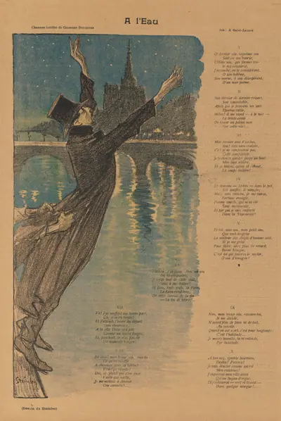 Gil Blas Illustré: At the Water's Edge (A l'Eau)