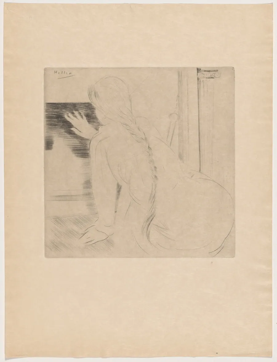 Croquis (Sketch) by Paul-César Helleu
