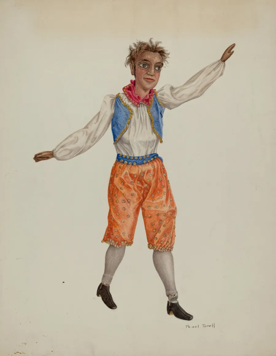 Puppet - "Tight Rope Walker" by Pearl Torell