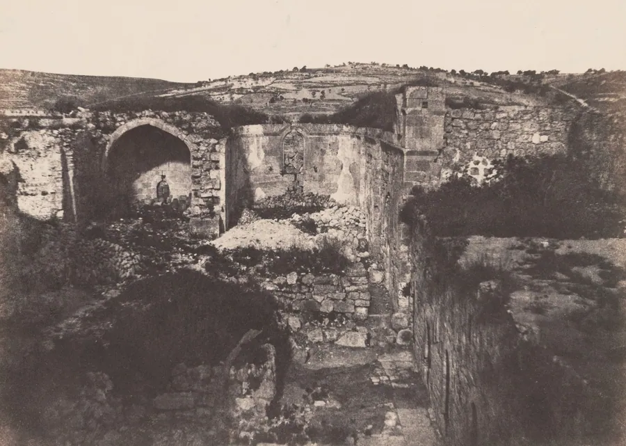 Jérusalem: Église de Sainte Marie Madeleine (Jerusalem: Church of St. Mary Magdalene) by Auguste Salzmann