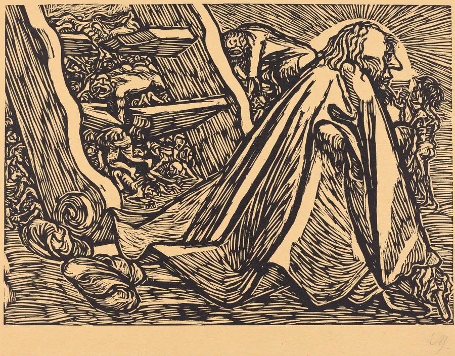 The Divine Beggar by Ernst Barlach