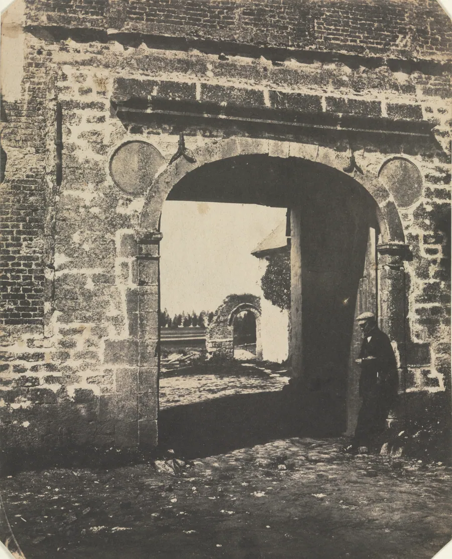 Arch in Farmyard, Swansea by Calvert Richard Jones
