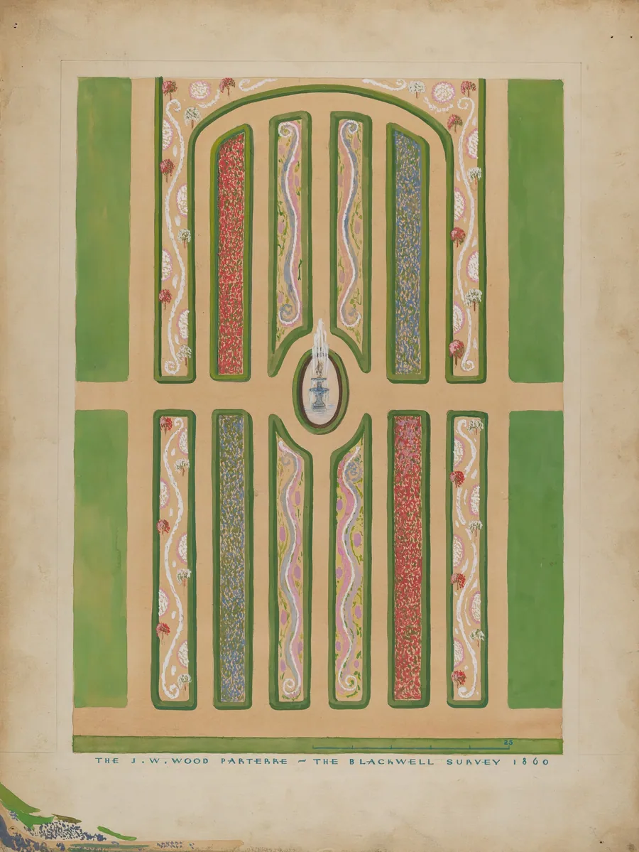 Parterre - J. W. Wood by Meyer Goldbaum