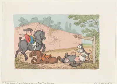 The Overthrow of Dr. Slop (Tristram Shandy)