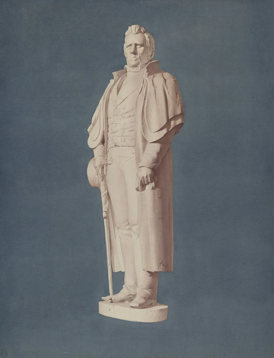 Figurehead of Andrew Jackson by Joseph Goldberg