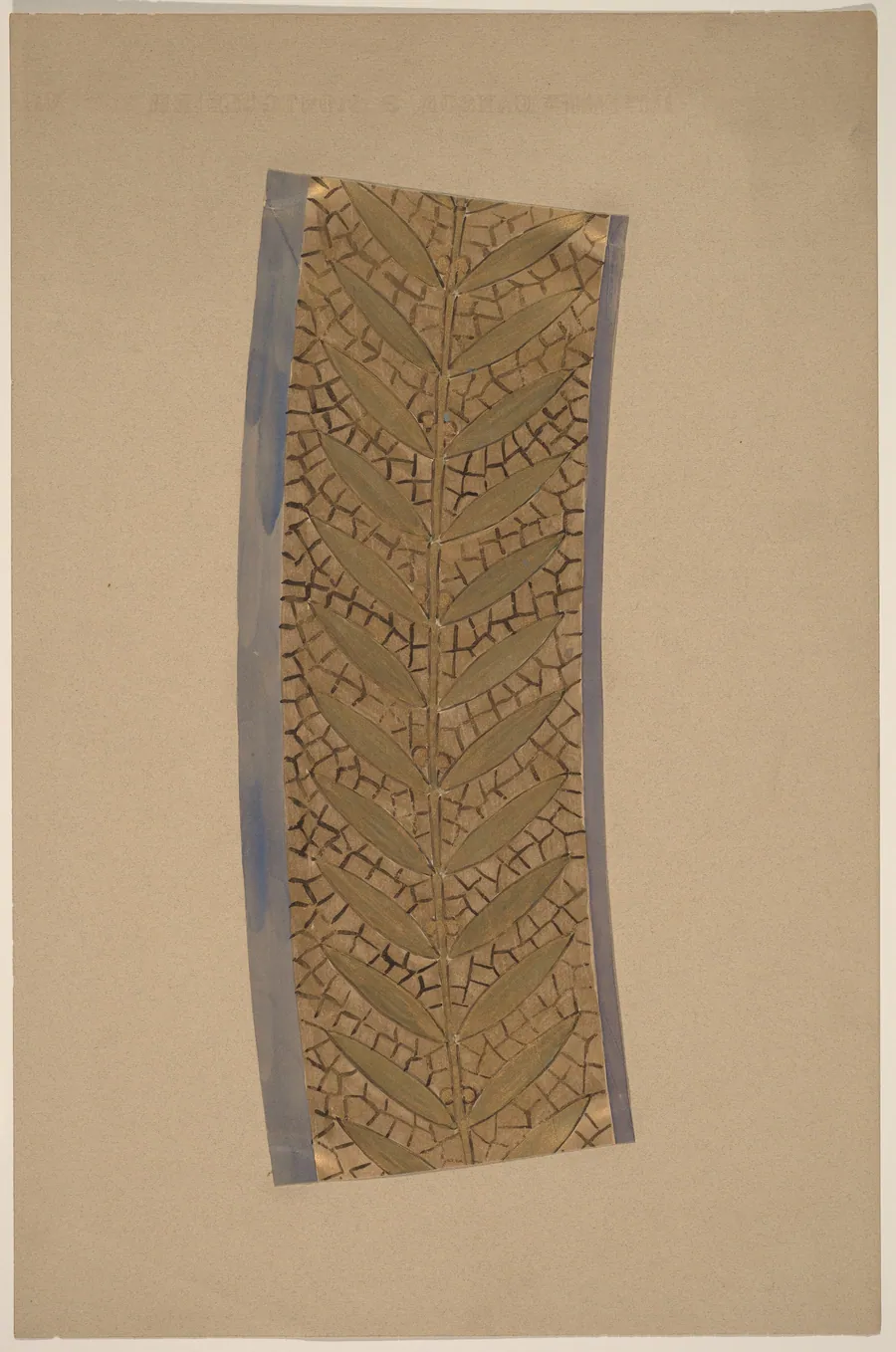 Study for a Border Design by Charles Sprague Pearce