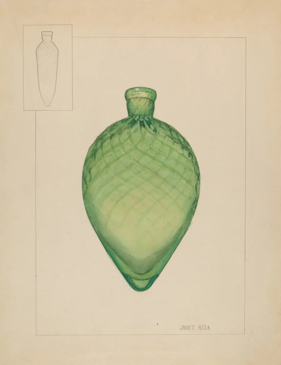 Flask by Janet Riza