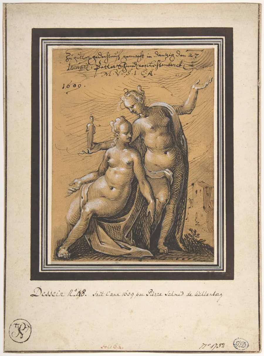 Allegory of Art by Peter Schmidt von Lichtenberg