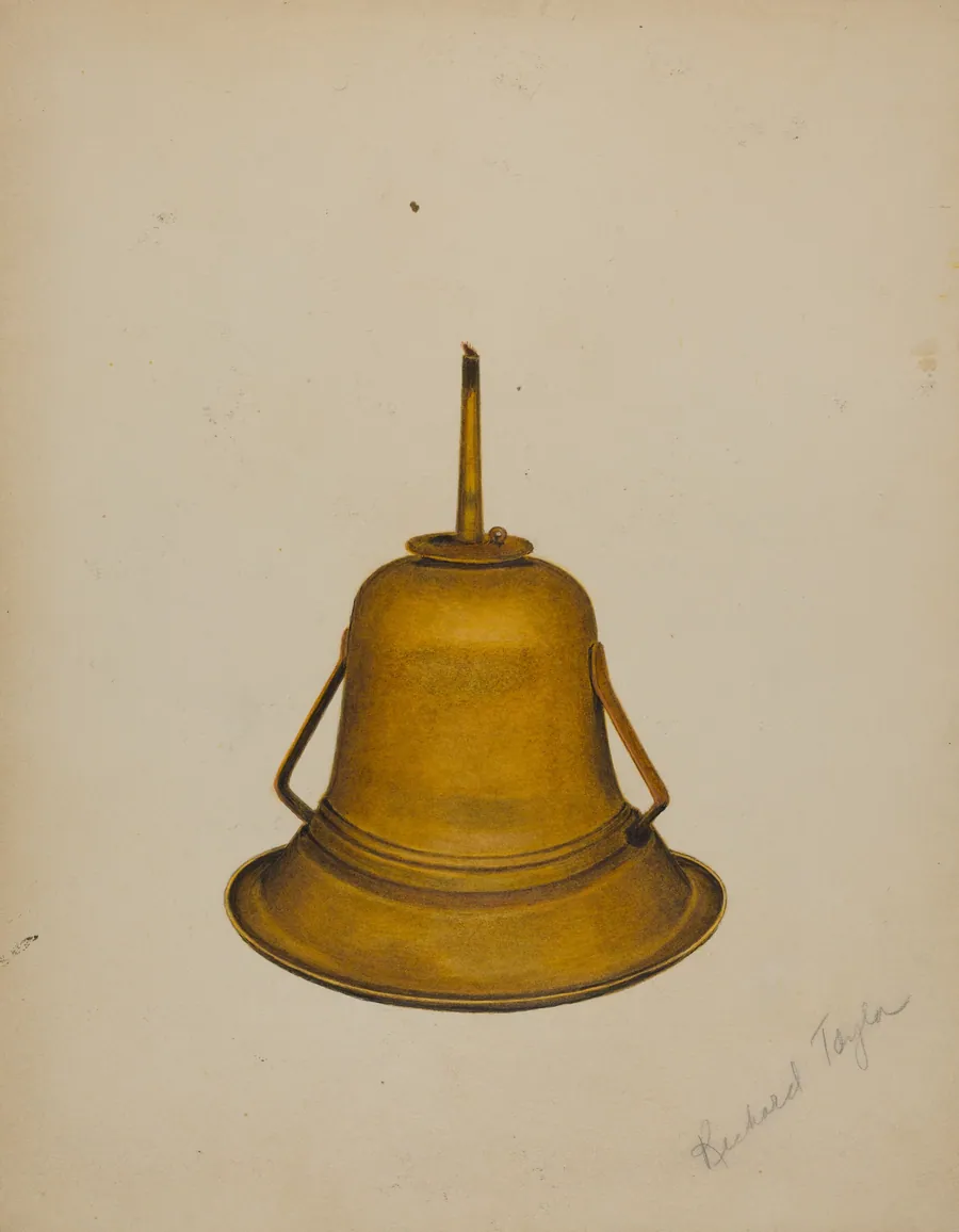 Whale Oil Lamp by Richard Taylor