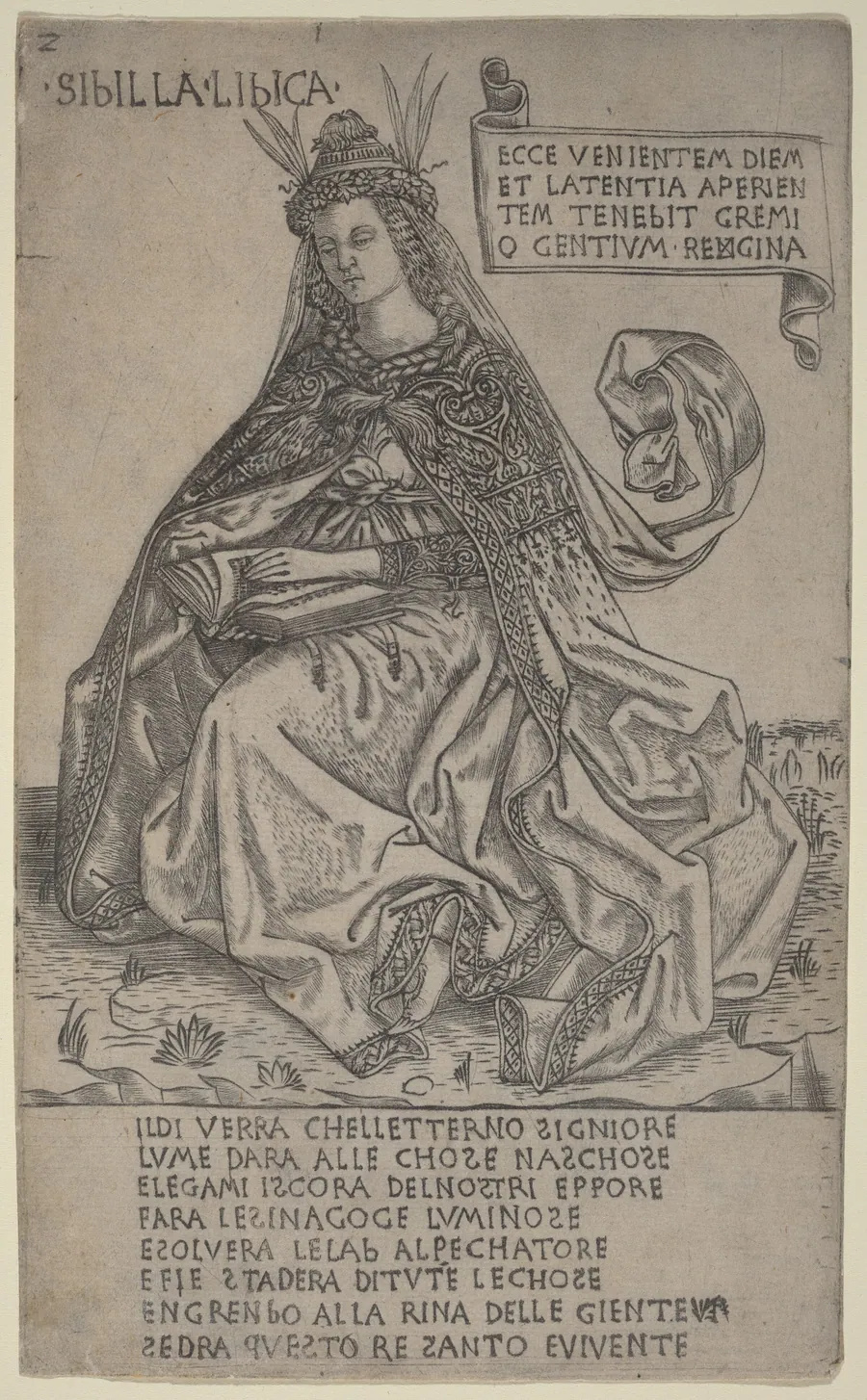 Libyan Sibyl by Baccio Baldini