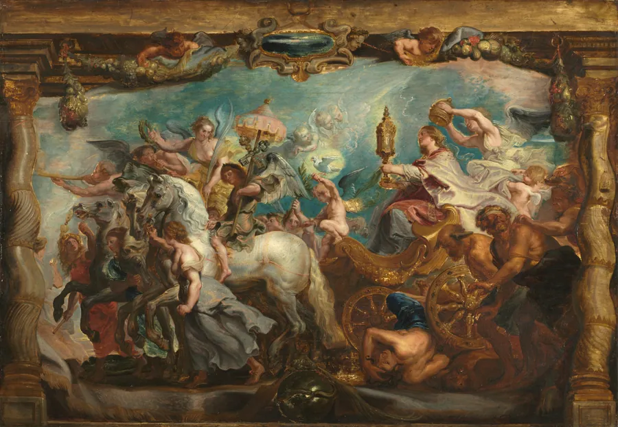 The Triumph of the Church by Peter Paul Rubens