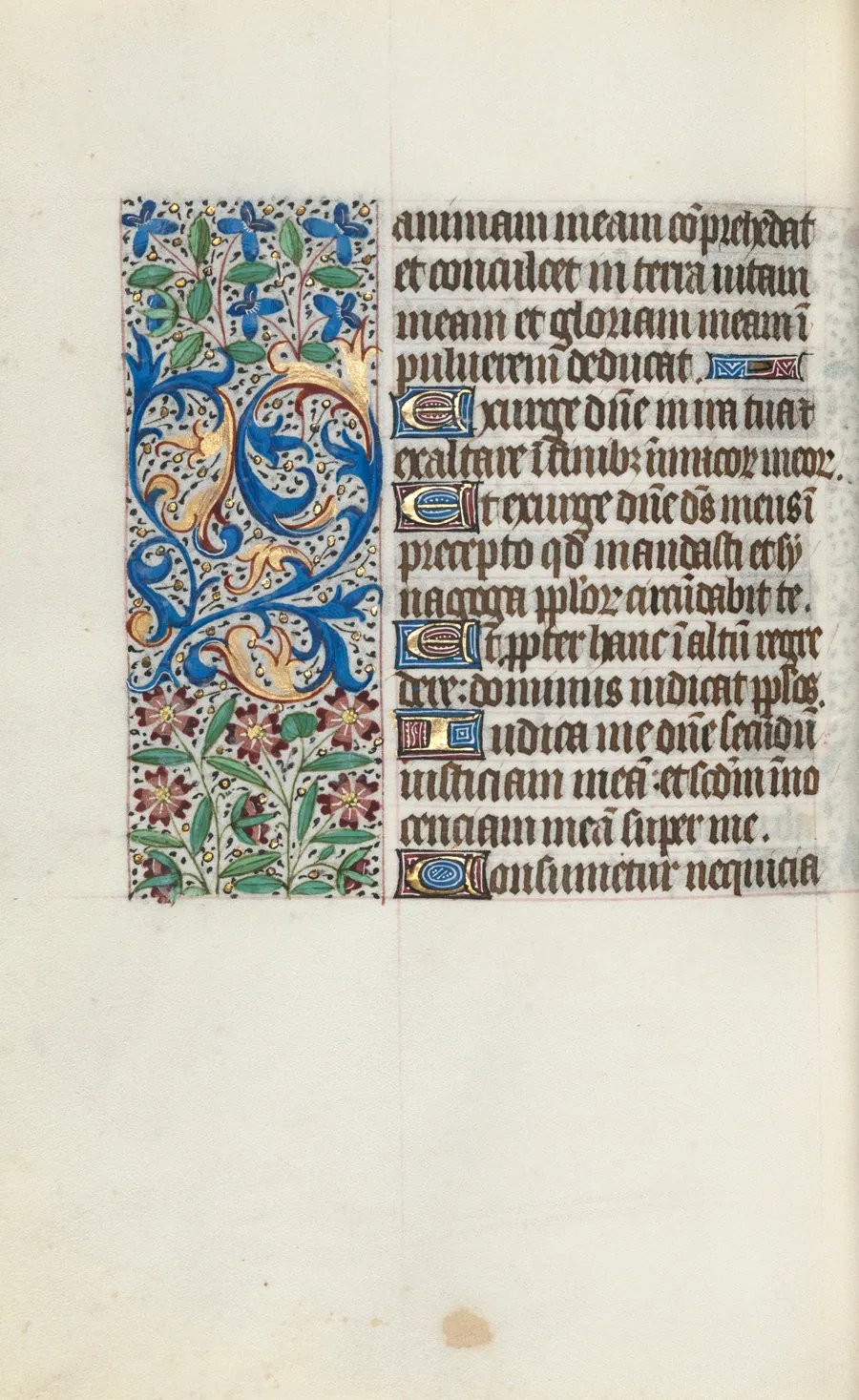 Book of Hours (Use of Rouen): fol. 113v by Master of the Geneva Latini
