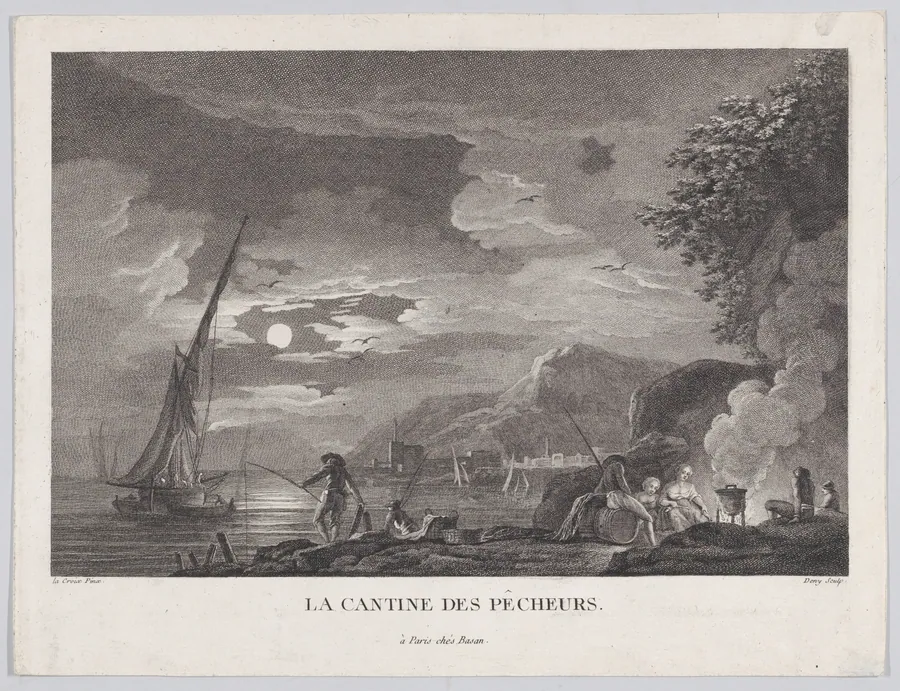 The Fishermen's Canteen by Charles François Grenier de Lacroix