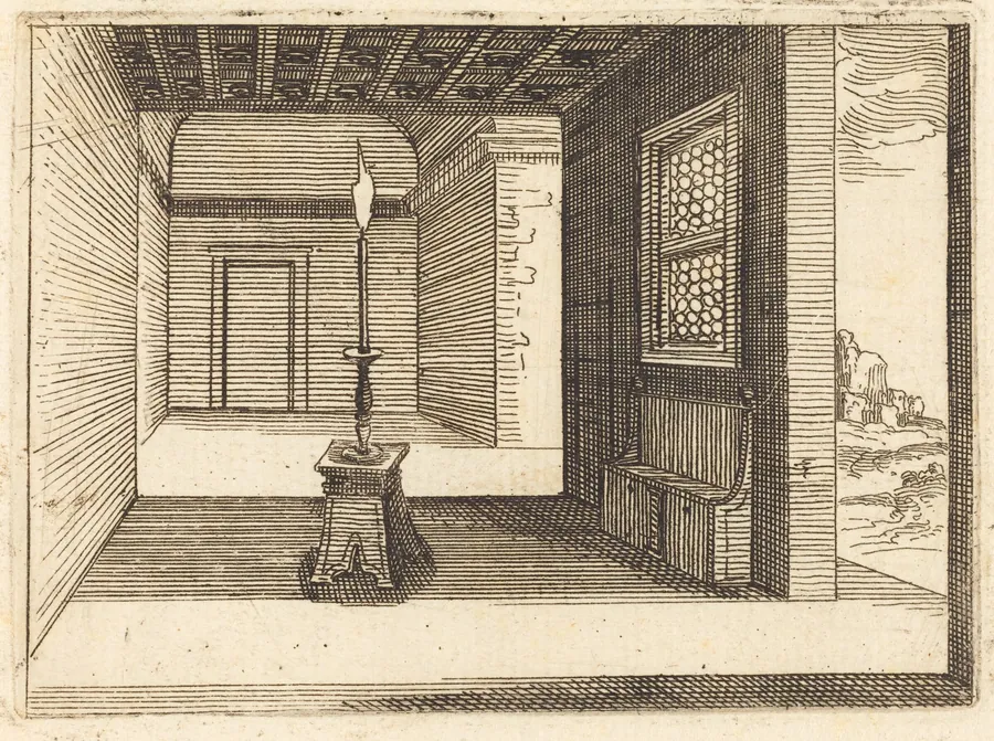 Candle Stick by Jacques Callot