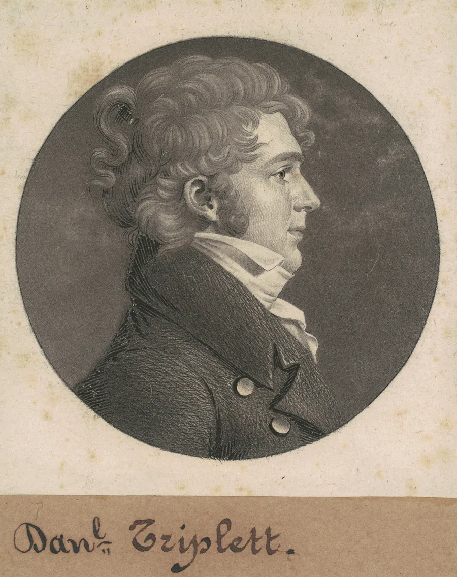 J. N. Luckett by Charles B. J. Févret de Saint-Mémin