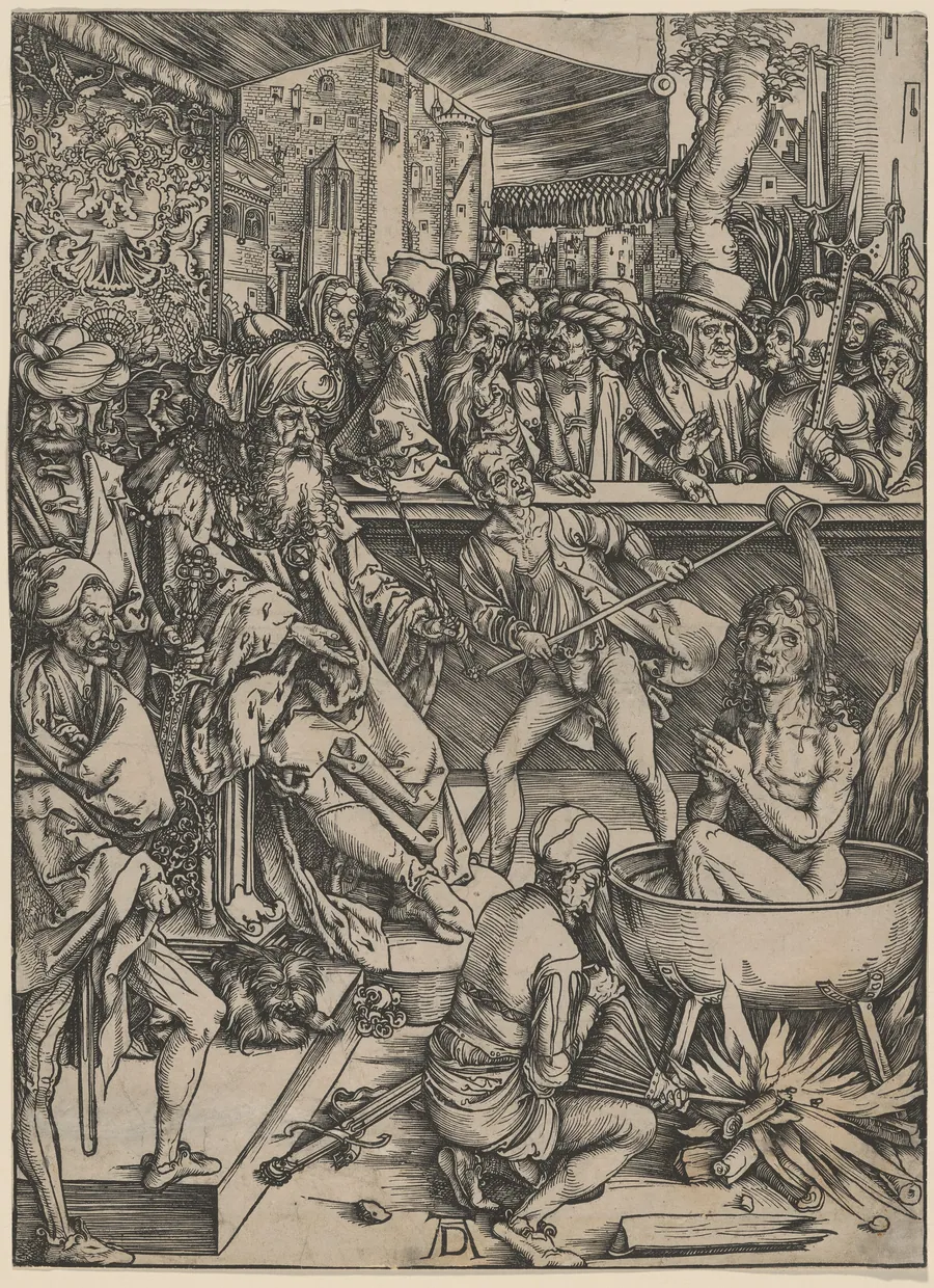 The Martyrdom of Saint John by Albrecht Dürer
