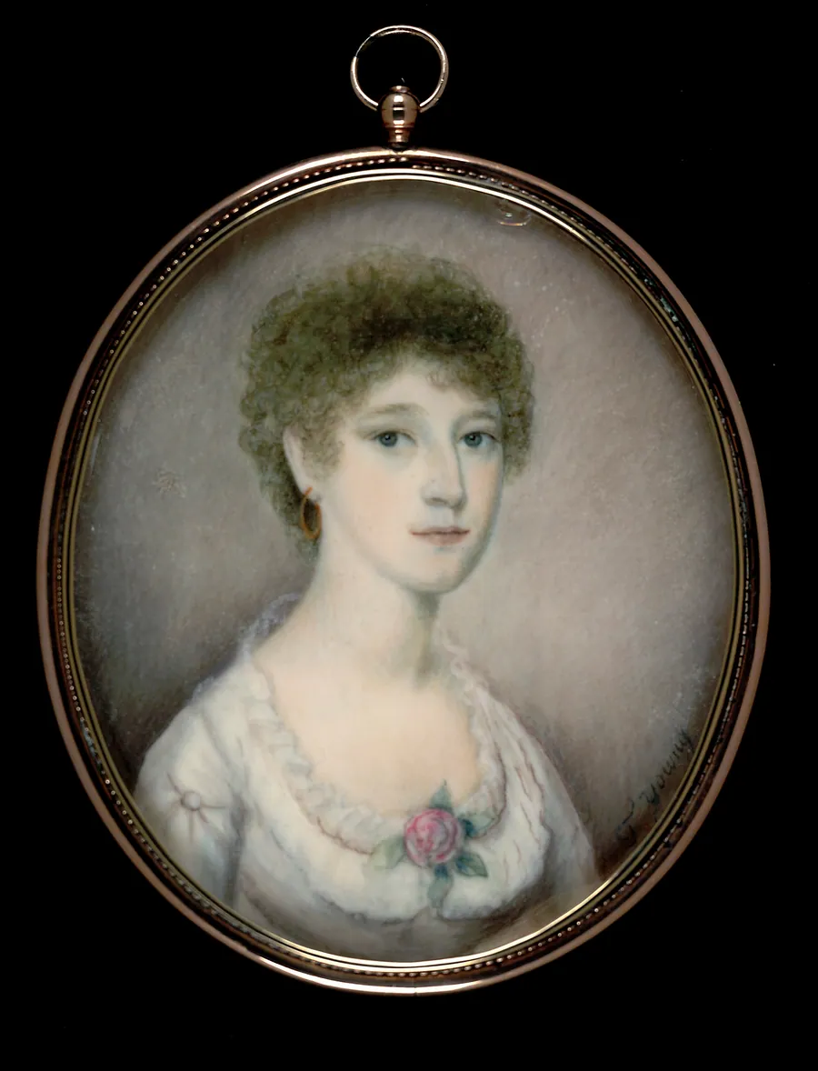 Mary Thayer Holden by Thomas Young, born 1765-died 1821