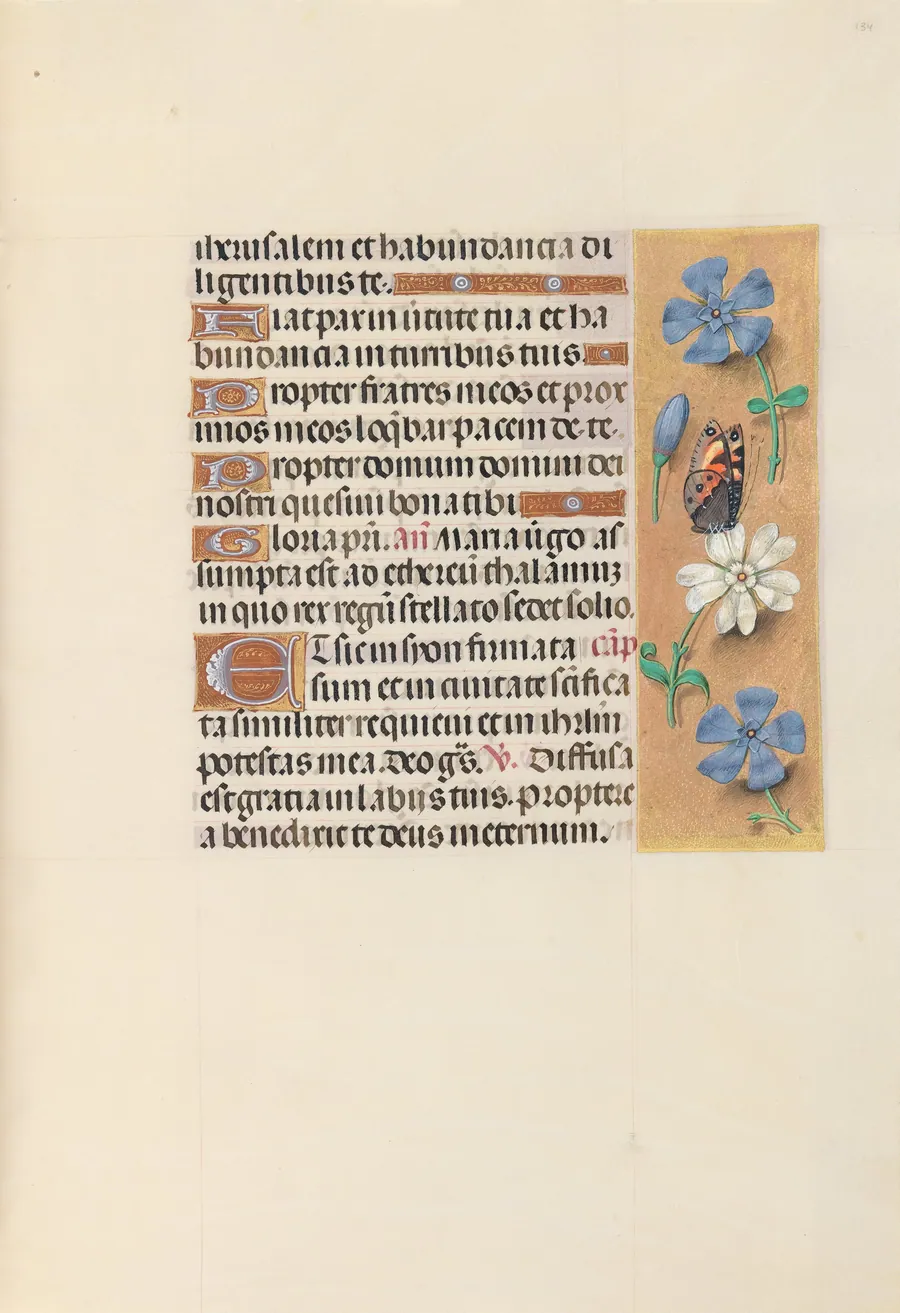 Hours of Queen Isabella the Catholic, Queen of Spain:  Fol. 134r by Master of the First Prayerbook of Maximillian