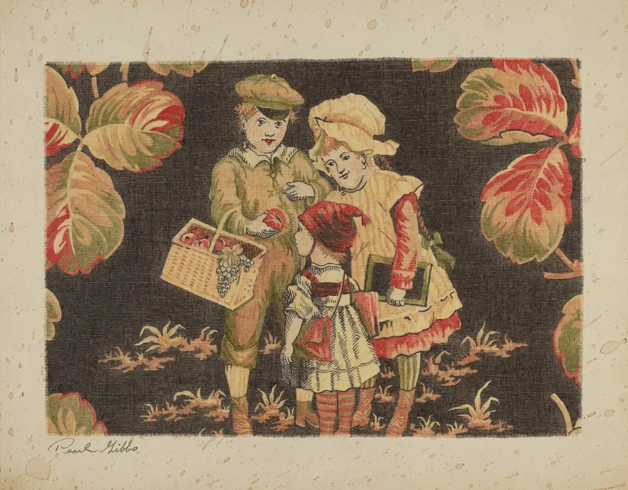 Printed Cotton by Pearl Gibbo