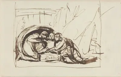 The Infant Shakespeare Nursed by Comedy and Tragedy