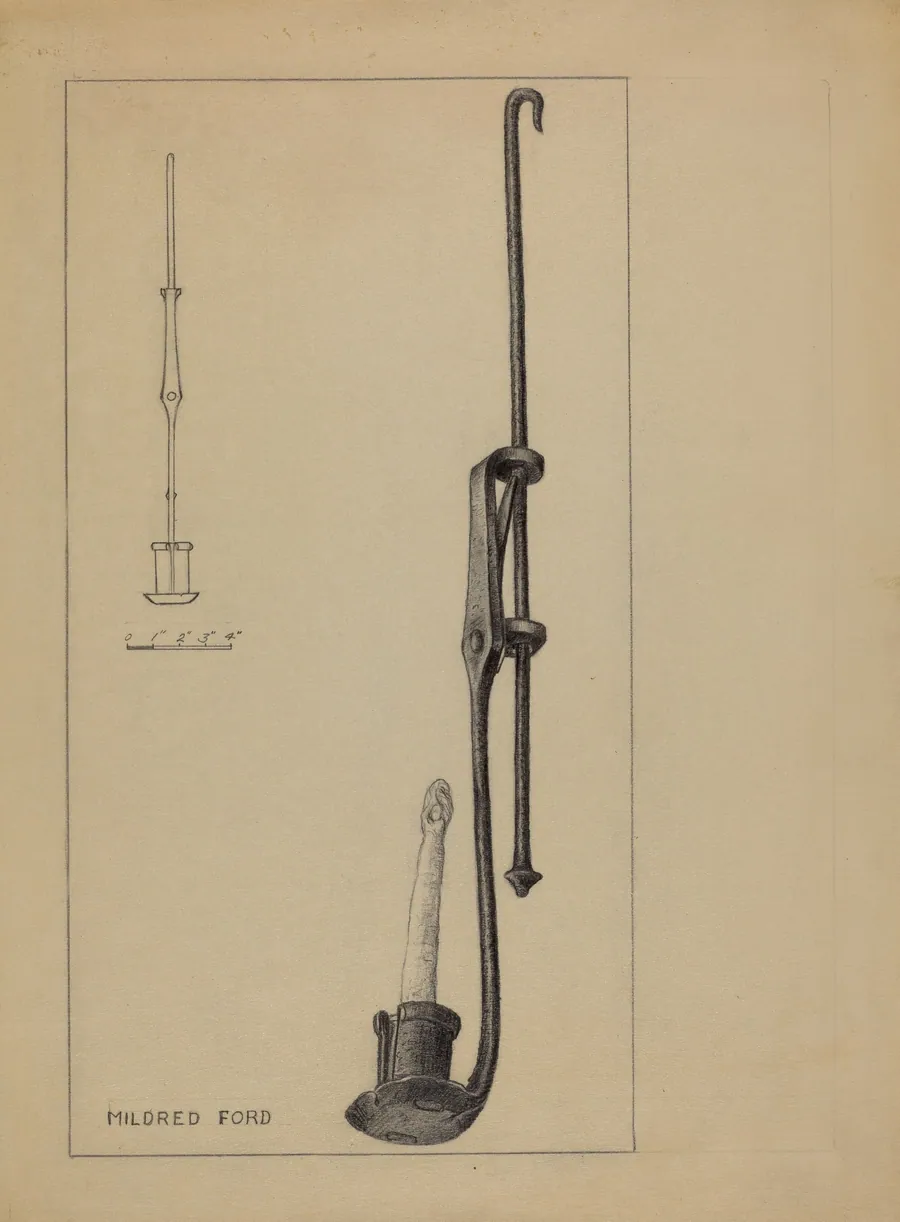 Candle Pendant by Mildred Ford