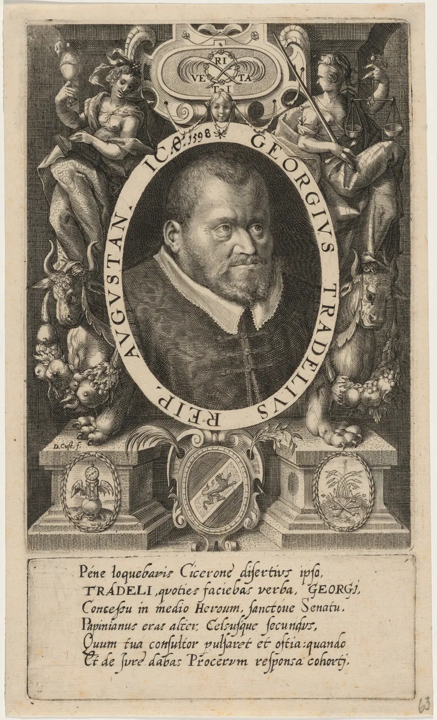 Georg Tradel by Dominicus Custos
