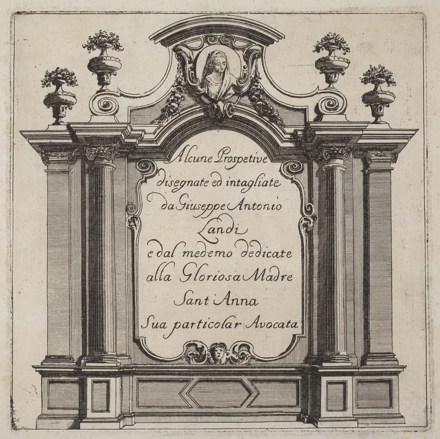 Alcune Prospettive by Giuseppe Antonio Landi