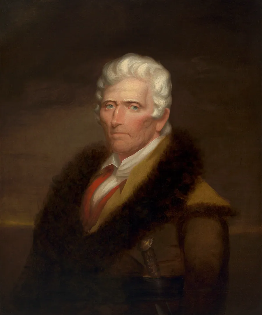 Daniel Boone by Chester Harding, 1 Sep 1792 - 10 Apr 1866