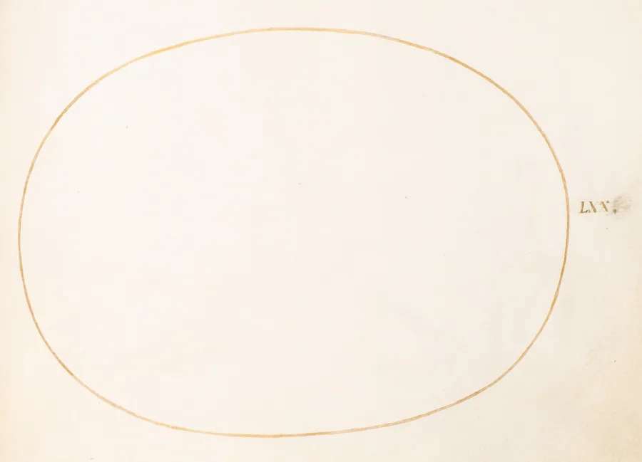 Plate 70: Empty Oval by Joris Hoefnagel