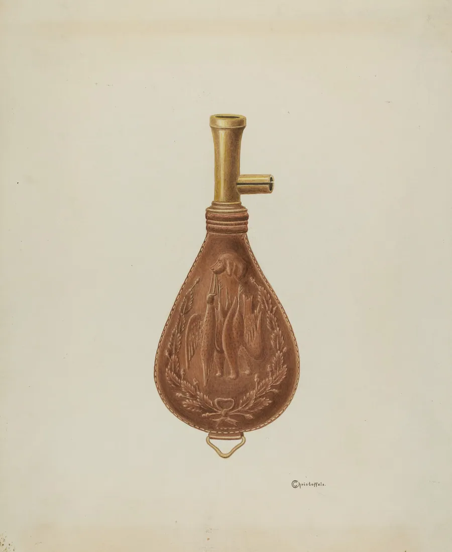 Powder Flask by Cornelius Christoffels