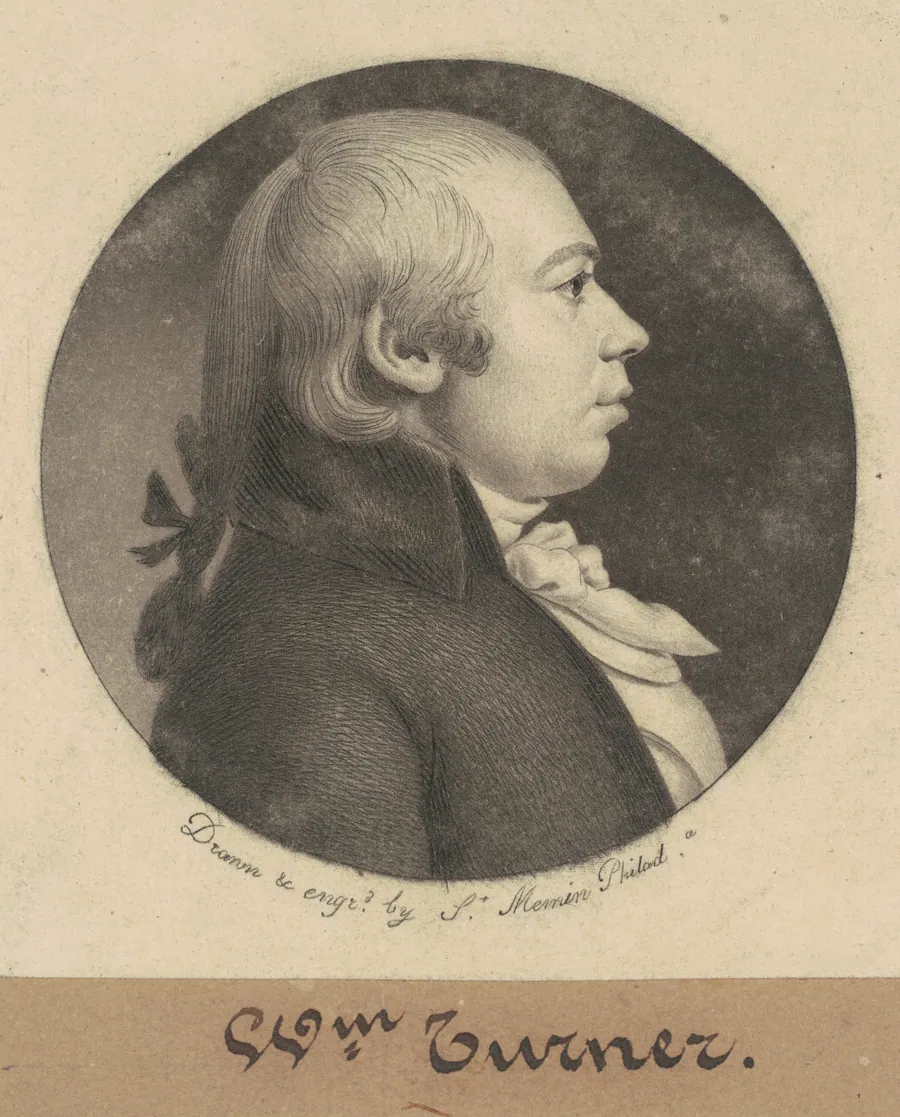 William Turner by Charles B. J. Févret de Saint-Mémin