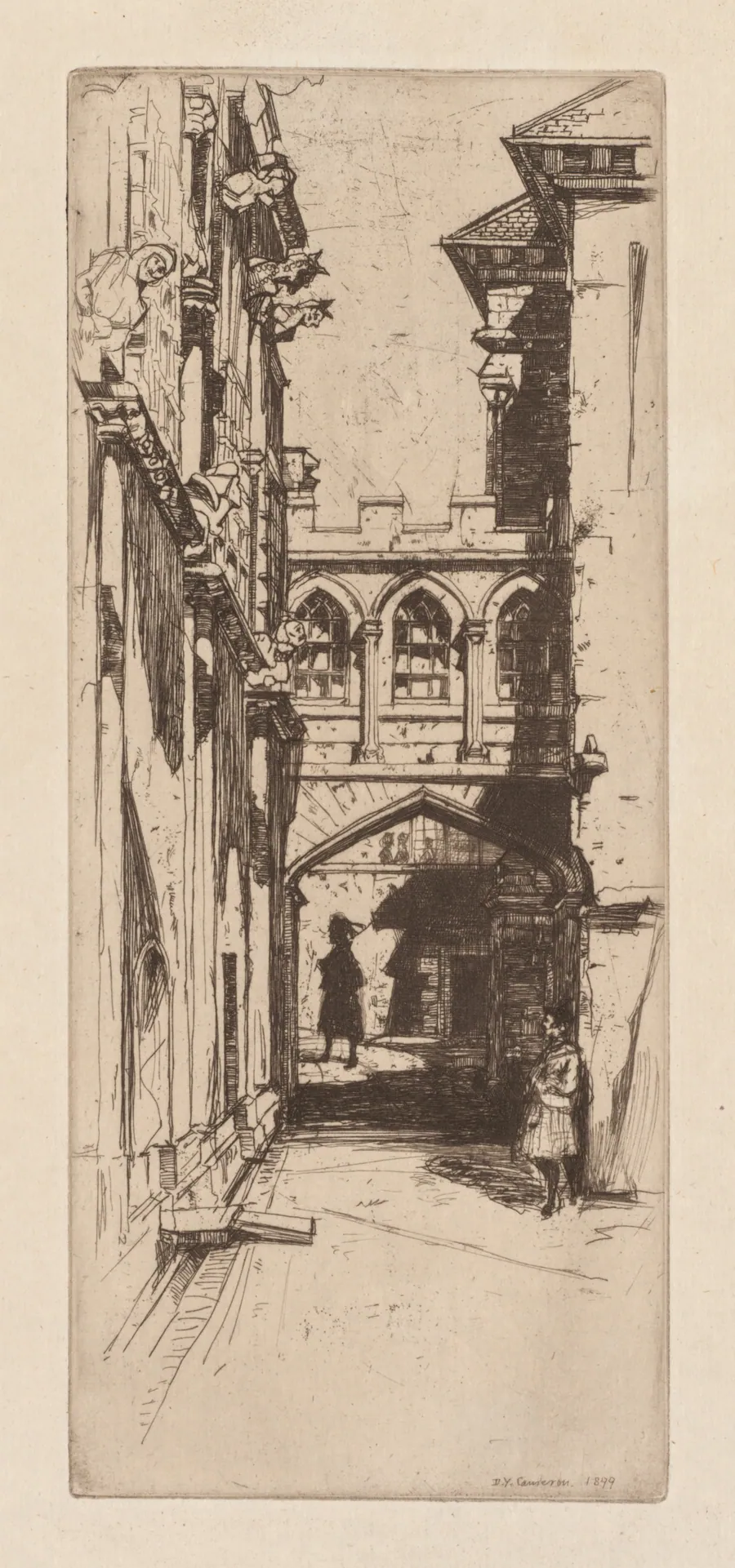 In Stirling Castle or A Scottish Palace (Un Palais Ecossais) by David Young Cameron