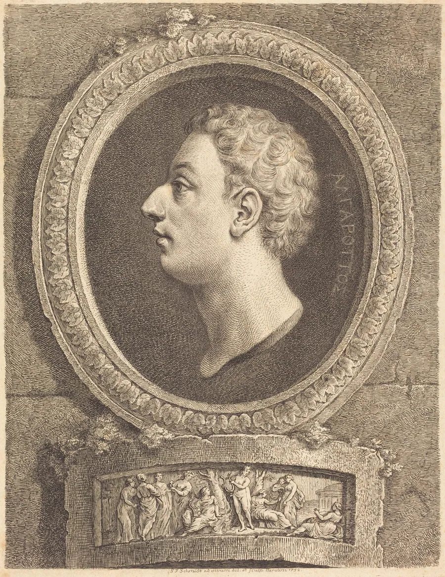 Francesco Algarotti by Georg Friedrich Schmidt